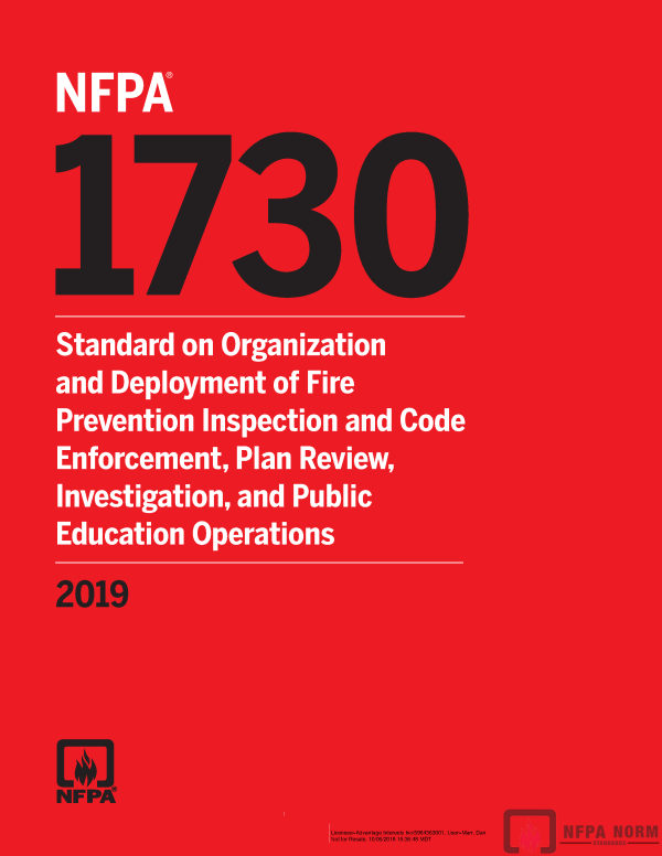 NFPA 1730 PDF